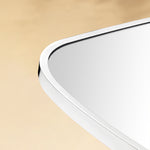 TEHOME  Trequan Chrome Modern Irregular Wall Mirrors Detail View2