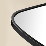 Trequan Modern Irregular Wall Mirrors GC-XY004 Chrome 40x18" TEHOME