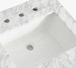 Kliti Modern Rectangle Bathroom Vanity GC-MY001 26"x18" TEHOME