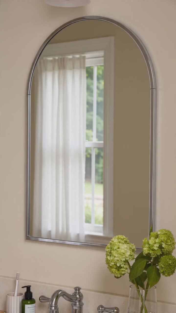 Ophira Modern Arch Bathroom Mirrors