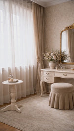 Cummons Vintage Arch Bathroom Mirrors VA0002 Gold Foil 22x28" TEHOME