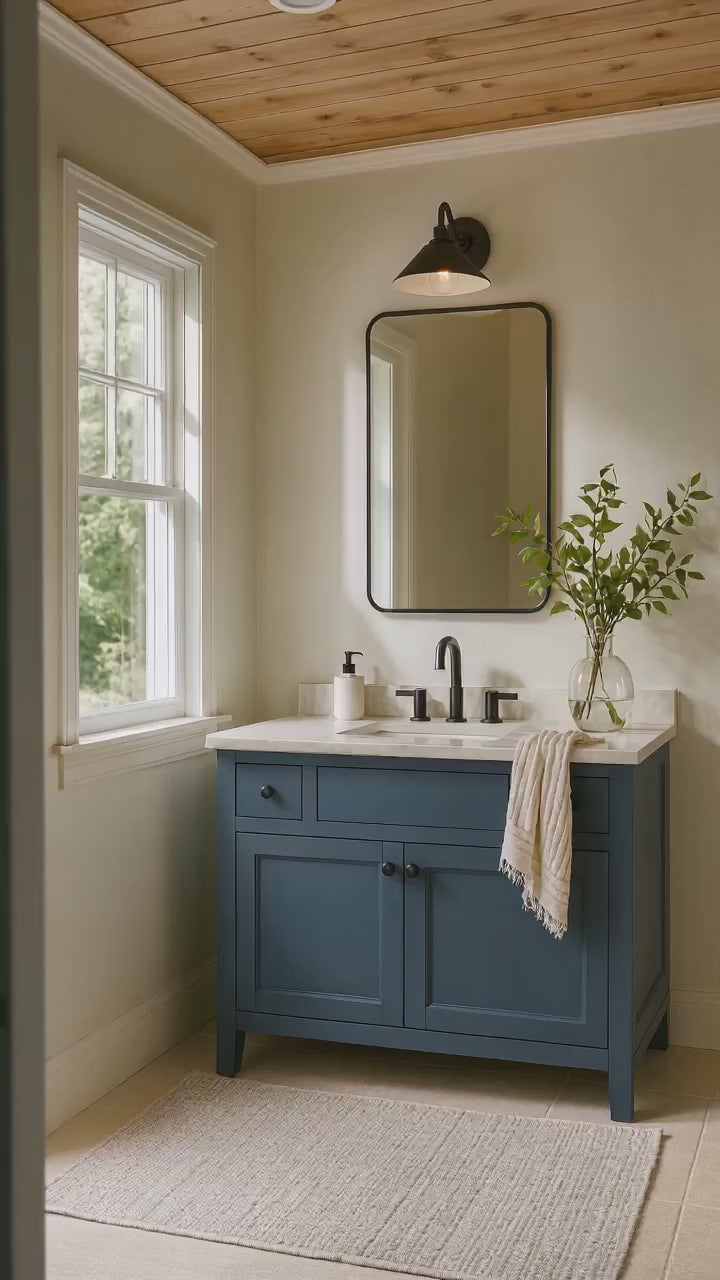 Aria Modern Rectangle Wall Mirrors with Rounded Corners